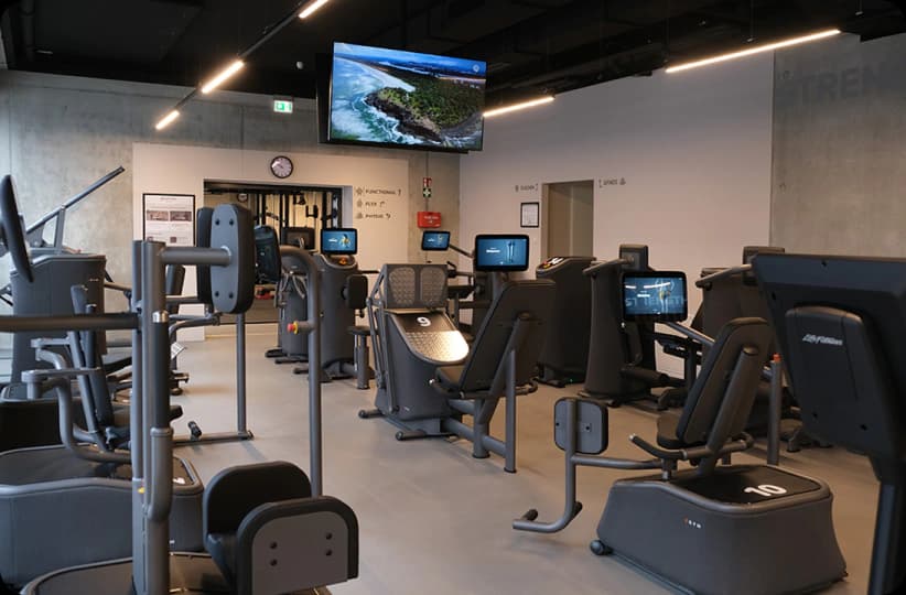 Trainingsfläche im MEYER Studio Heilbronn